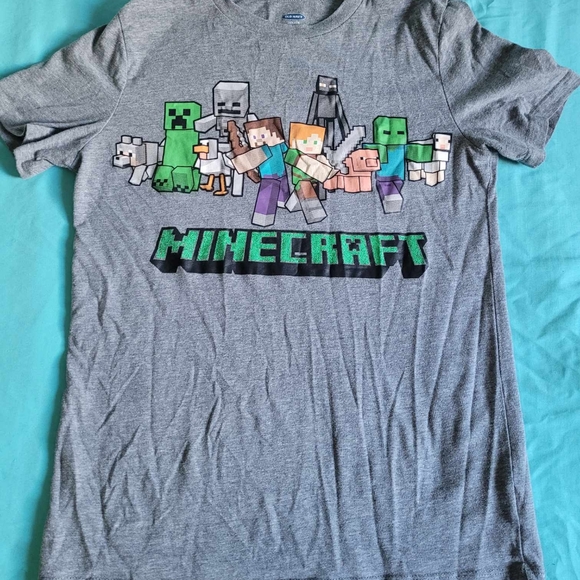 youth sz 14 xl unisex Minecraft short sleeve t ♥️ get your pickaxe ready. - Picture 2 of 3